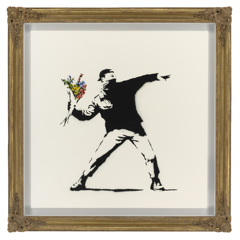 Banksy — Love is in the Air